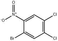 1-Bromo-4,5-dichloro-2-nitrobenzene Struktur