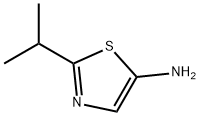 5-Thiazolamine,  2-(1-methylethyl)- Struktur