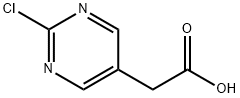 5-Pyrimidineacetic acid, 2-chloro- Struktur