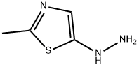 Thiazole,  5-hydrazinyl-2-methyl- Struktur