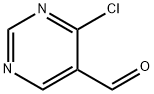 4-chloropyrimidine-5-carbaldehyde Struktur