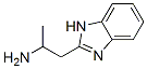 1H-Benzimidazole-2-ethanamine,  -alpha--methyl- Struktur