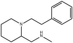 N-METHYL-N-(2-PHENYLETHYL)-2-PIPERIDINEMETHANAMINE Struktur