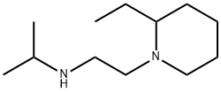 N-[2-(2-Ethylpiperidin-1-yl)ethyl]-N-isopropylamine Struktur