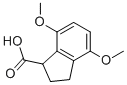 2,3-DIHYDRO-4,7-DIMETHOXY-1H-INDENE-1-CARBOXYLIC ACID Struktur