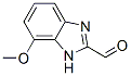 1H-Benzimidazole-2-carboxaldehyde,  7-methoxy- Struktur