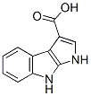 Pyrrolo[2,3-b]indole-3-carboxylic  acid,  1,8-dihydro- Struktur