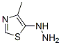 Thiazole,  5-hydrazinyl-4-methyl- Struktur