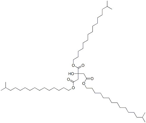 TRIISOCETYL CITRATE Struktur