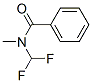 Benzamide,  N-(difluoromethyl)-N-methyl- Struktur