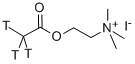 ACETYLCHOLINE IODIDE, [ACETYL-3H] Struktur