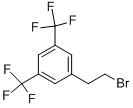 1-(2-bromoethyl)-3,5-bis(trifluoromethyl)benzene Struktur