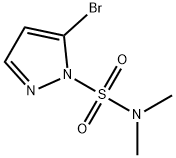 5-BroMo-N,N-diMethylpyrazole-1-sulfonaMide Struktur