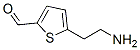 2-Thiophenecarboxaldehyde, 5-(2-aminoethyl)- (9CI) Struktur
