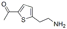 Ethanone, 1-[5-(2-aminoethyl)-2-thienyl]- (9CI) Struktur