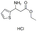 ethyl 3-amino-3-(2-thienyl)propanoate(SALTDATA: HCl) Struktur