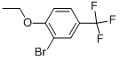 2-Bromo-1-ethoxy-4-trifluoromethyl-benzene Struktur