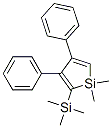 1,1-DIMETHYL-3,4-DIPHENYL-2-TRIMETHYLSILANYL-1H-SILOLE Struktur