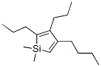 4-BUTYL-1,1-DIMETHYL-2,3-DIPROPYL-1H-SILOLE Struktur