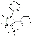 1,1,2-TRIMETHYL-3,4-DIPHENYL-5-TRIMETHYLSILANYL-1H-SILOLE Struktur