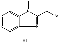 2-(bromomethyl)-1-methyl-1h-benzimidazole hydrobromide Struktur