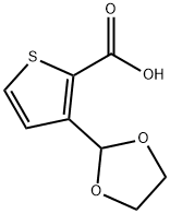 3-(1,3-Dioxolan-2-yl)-2-thiophenecarboxylic acid price.