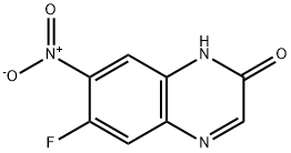 6-FLUORO-7-NITRO-2(1H)-QUINOXALINONE Struktur