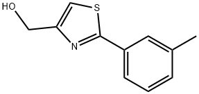 (2-M-TOLYL-THIAZOL-4-YL)-METHANOL Struktur