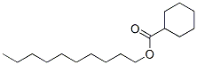 decyl cyclohexanecarboxylate Struktur