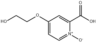 Picolinic acid, 4-(2-hydroxyethoxy)-, 1-oxide (7CI) Struktur