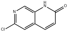 6-CHLORO-1,7-NAPHTHYRIDIN-2(1H)-ONE Struktur