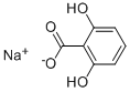 2,6-Dihydroxybenzoic acid sodium salt Struktur