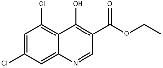 ETHYL 5,7-DICHLORO-4-HYDROXYQUINOLINE-3-CARBOXYLATE