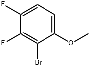 2-BROMO-3,4-DIFLUOROANISOLE
 Struktur