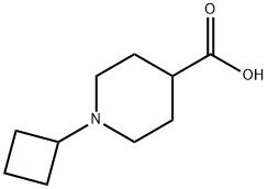 1-Cyclobutyl-piperidine-4-carboxylic acid Struktur