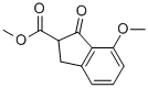 7-Methoxy-1-oxo-indan-2-carboxylic acid methyl ester Struktur