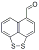 Naphtho[1,8-cd]-1,2-dithiole-5-carboxaldehyde Struktur