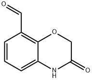 3-OXO-3,4-DIHYDRO-2H-BENZO[B][1,4]OXAZINE-8-CARBALDEHYDE Struktur