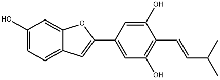 5-(6-Hydroxybenzofuran-2-yl)-2-(3-methylbut-1-enyl)benzene-1,3-diol