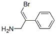 (E)-3-Bromo-2-phenyl-2-propen-1-amine Struktur