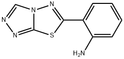 2-[1,2,4]TRIAZOLO[3,4-B][1,3,4]THIADIAZOL-6-YL-PHENYLAMINE Struktur