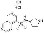 (R)-Isoquinoline-5-sulfonic acid pyrrolidin-3-ylamide dihydrochloride Struktur