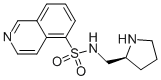 (S)-Isoquinoline-5-sulfonic acid (pyrro
lidin-2-ylmethyl)-amide Struktur