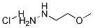 (2-METHOXYETHYL)HYDRAZINE HYDROCHLORIDE Struktur