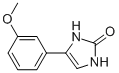 4-(3-Methoxy-phenyl)-1,3-dihydro-imidazol-2-one Struktur