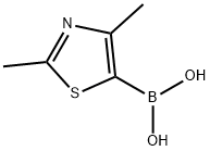 (2,4-Dimethylthiazol-5-yl)boronic acid Struktur