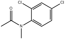 N-(2,4-DICHLOROPHENYL)-N-METHYLACETAMIDE Struktur