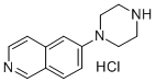 6-(1-piperazinyl)-isoquinoline HCl Struktur