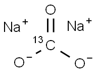 SODIUM CARBONATE-13C Struktur