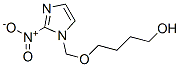 4-[(2-nitroimidazol-1-yl)methoxy]butan-1-ol Struktur